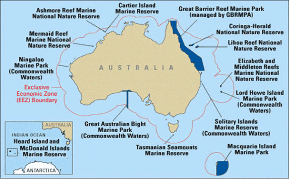 호주의 해양 보호 구역